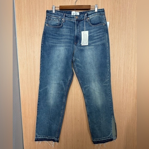 DEAR JOHN Jodi Super High Rise Straight Jeans, Size 31 (v) - Picture 4 of 11